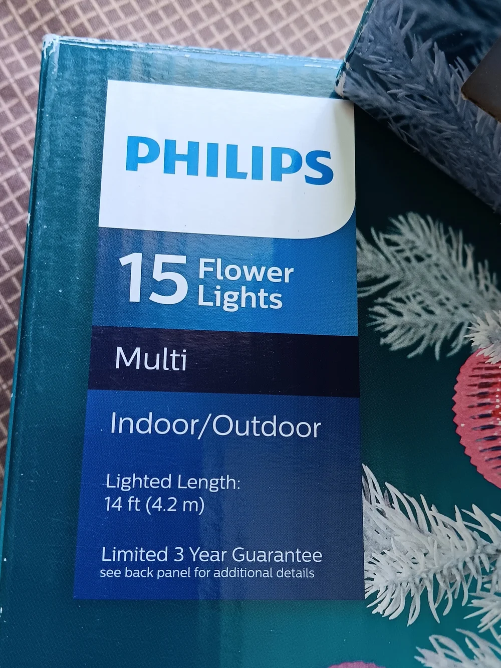 Philips Multi-Color Flower String Lights - Pastels, Two Boxes, New, Never Out.
